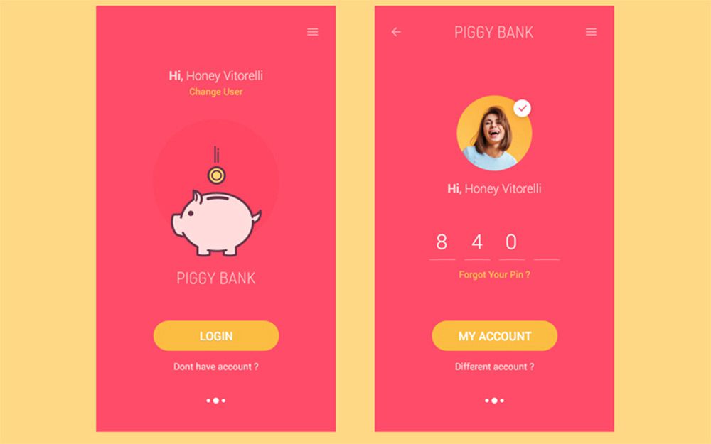 piggy bank app freebie