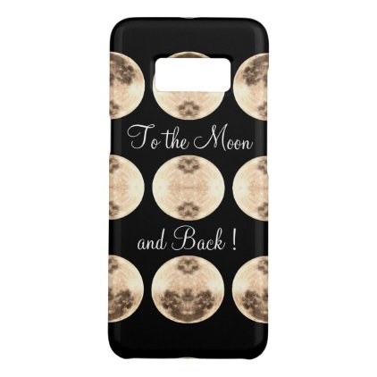 Moon and Back ~Galaxy S8, Barely There Case