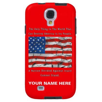 A Nation Divided Galaxy S4 Case