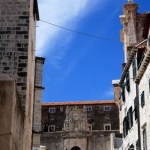 Fotos de Dubrovnik en Croacia, escaleras jesuitas