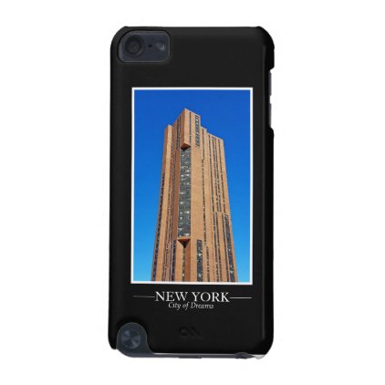 New York Skyline Photograph Frame Personalize iPod Touch (5th Generation) Case