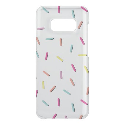 Sprinkles Samsung 8 case - clear
