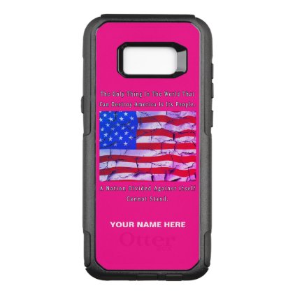 A Nation Divided OtterBox Commuter Samsung Galaxy S8+ Case