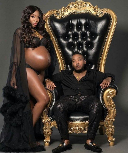 See the couple’s maternity shoot which has tongues wagging