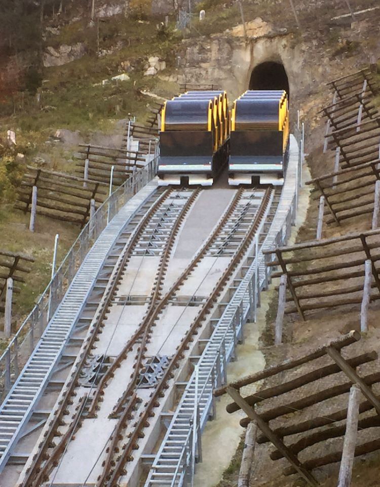 StoosBahn - World's Steepest Funicular