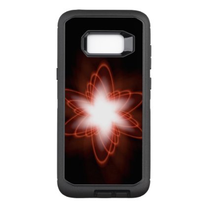 Atomic Red Swirl OtterBox Defender Samsung Galaxy S8+ Case