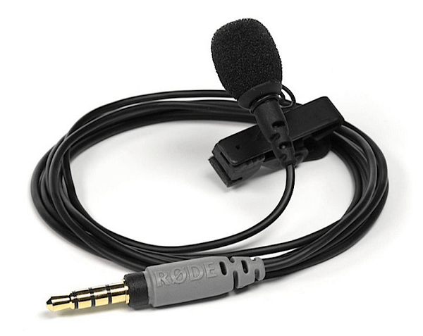 The Rode smartLav is a great mictorphone to use for mobile video.