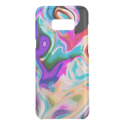Modern Abstract Colorful Marble Swirls Uncommon Samsung Galaxy S8+ Case
