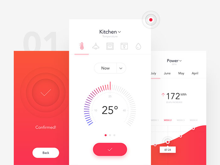 smart-home-app-large Mobile Dashboard Design: Android and iOS UI Examples