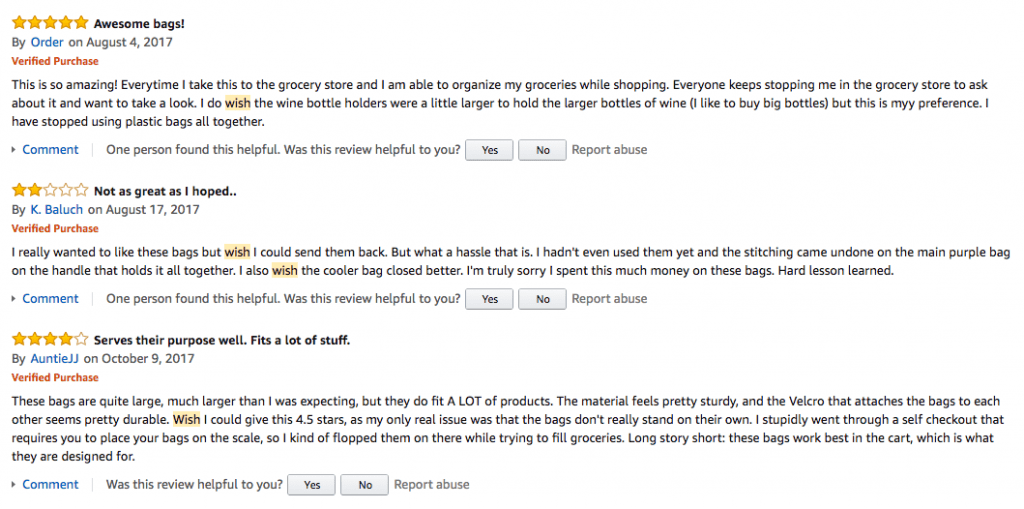 Review Example Amazon