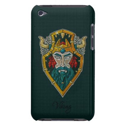 Viking Portrait Metallic Look iPod Touch Case-Mate Case