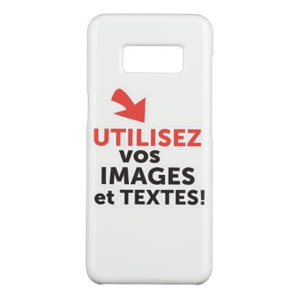 To print your designs in French line DIY Case-Mate Samsung Galaxy S8 Case