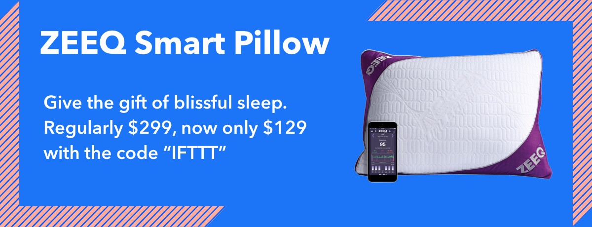 Save $170 on a ZEEQ Smart Pillow