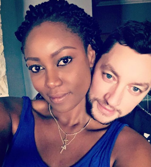 Yvonne Nelson’s baby daddy arrives Ghana to be with her and their baby