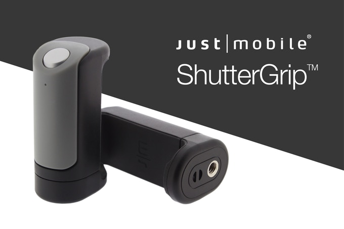 ShutterGrip - Grip y disparador remoto para teléfonos móviles