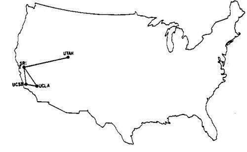 Map of the Internet 1969