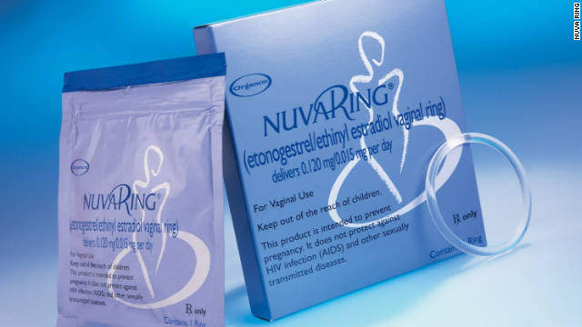 NuvaRing, introduced in the United States in 2002, is a small, flexible ring inserted into the vagina. It releases estrogen and progestin, the same pregnancy-preventing hormones found in most variations of the birth-control pill. 