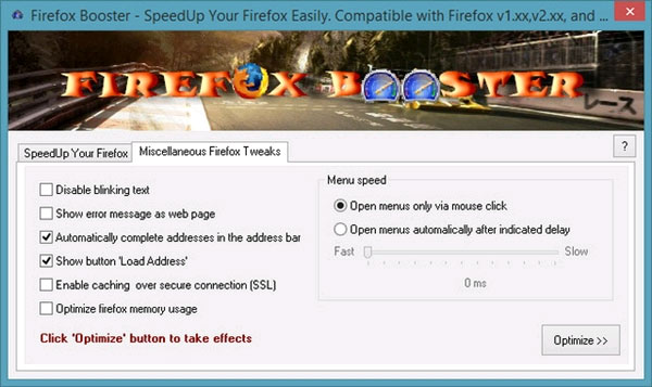 Làm thế nào để tối ưu và tăng tốc Firefox?