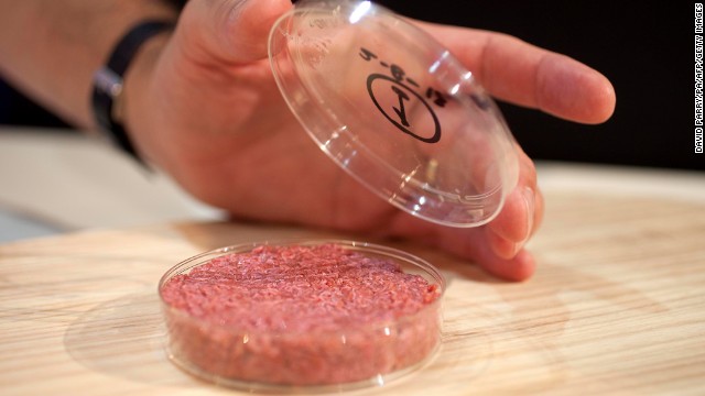 On Tuesday, August 5, the world's first stem cell burger was cooked and eaten in London. The brainchild of Maastricht University's Mark Post, the burger was made of 20,000 small strands of meat grown from a cow's muscle cells and took three months to create and cost $330,000 to develop.
