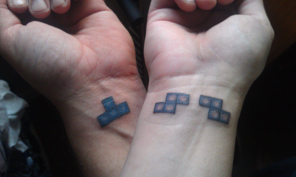 Tetris Tattoos- Showing our Love