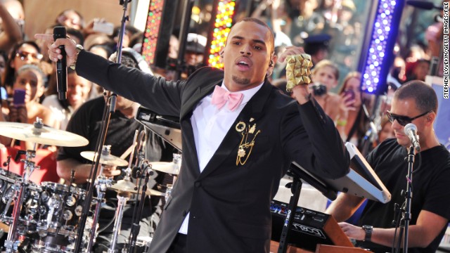 In 2011, Brown's album "F.A.M.E." debuted at No. 1 on the Billboard 200 chart. Here, he performs that summer on NBC's "Today" show.