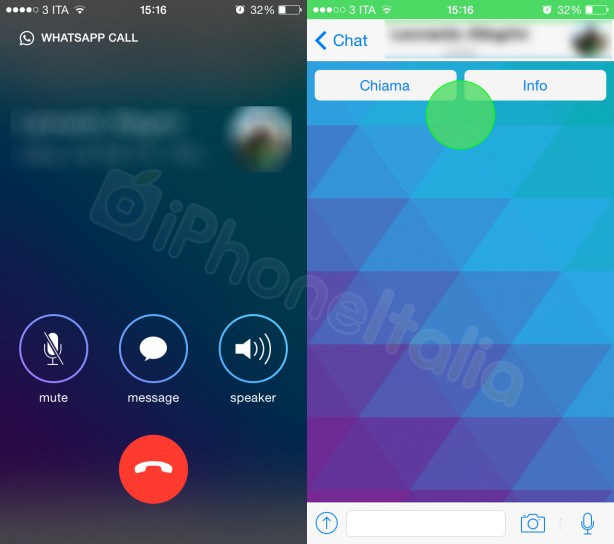 Las llamadas VoIP de WhatsApp en iOS aparecen en unas imágenes filtradas