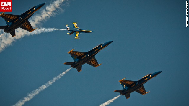 Gorme plans to be watching the Blue Angels for their 2014 opening show.