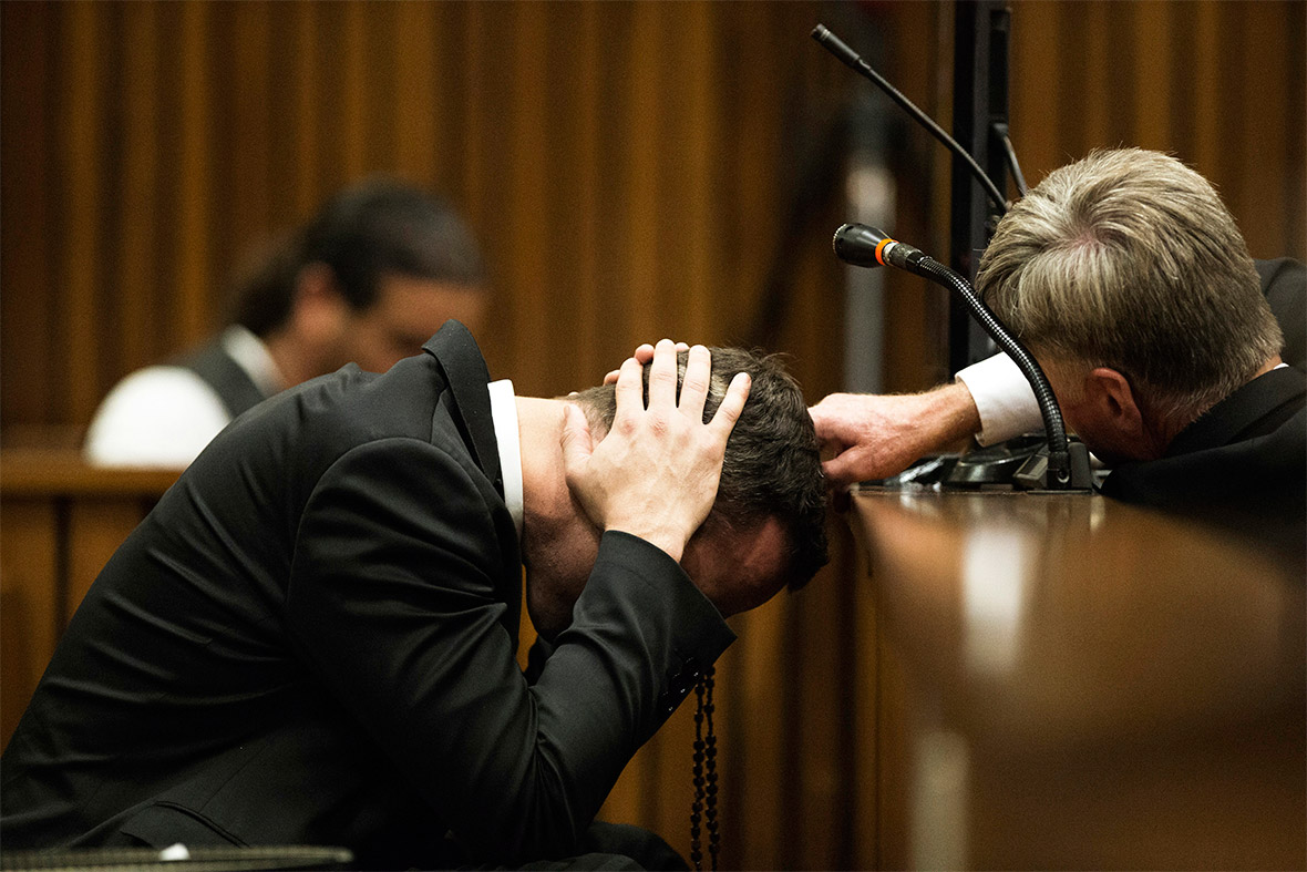 Oscar Pistorius recalled pulling a gun on three attackers during a street fight