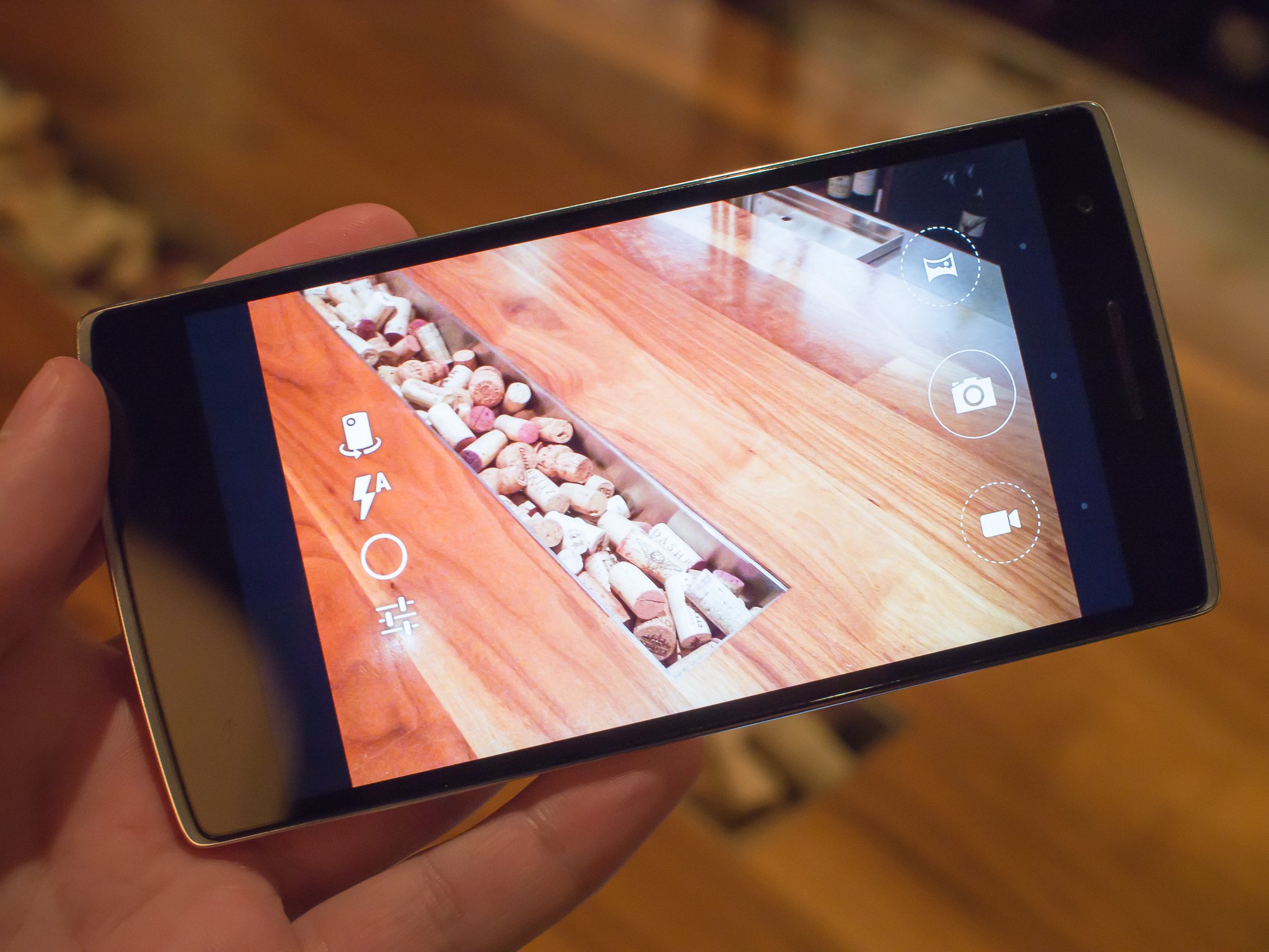 OnePlus One camera UI
