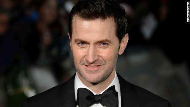 British actor Richard Armitage looks darn spiffy in a tux and that's half the battle in playing Batman.