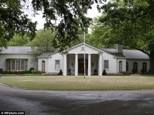 Wedding venue: The Memphis Hunt and Polo club where Guy Pelly is to marry Elizabeth Wilson on Saturday