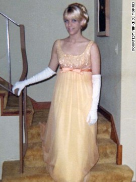 <a href='http://ift.tt/1qGNFLN'>Nikki C. Morris</a> wore a yellow dress and white gloves for her prom in 1967, but she says '60s fashion was too colorful for her taste. "I remember thinking that most of the dresses and the girls wearing them looked like Easter eggs," Morris says. "I wasn't a fan." 