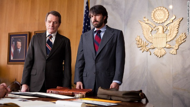 "Argo" (2012) stars Cranston as a CIA officer, the boss of agent Tony Mendez (Ben Affleck). "Argo" won best picture at the Oscars.