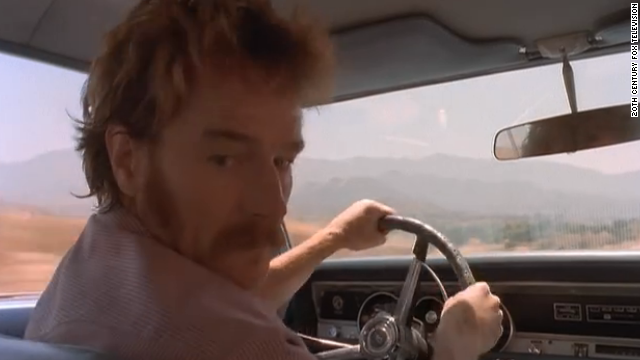 In a 1998 episode of "The X-Files" called "Drive," Cranston plays a bigoted yet sympathetic driver who worried that his head would explode. Vince Gilligan, who wrote the episode, remembered Cranston when it came to casting his show "Breaking Bad."