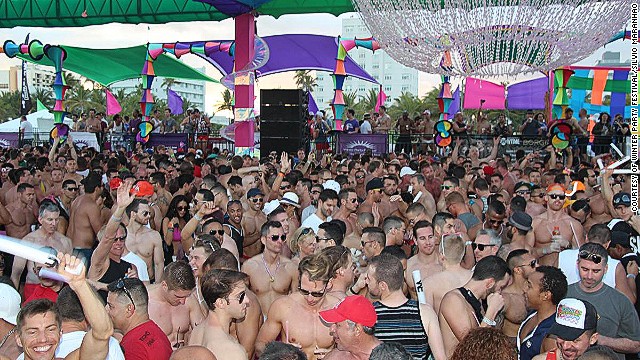 Miami hosts the Winter Party Festival (pictured), one of the world's biggest celebrations for the LBGT community. The city is a top honeymoon destination as chosen by the Association of British Travel Agents. Scroll through the gallery for more of the group's picks. 
