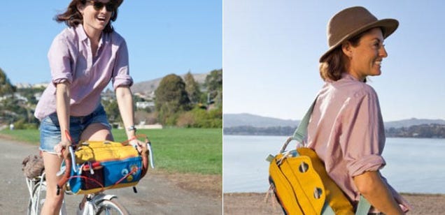 This Convertible Bike Bag Will Save You From A Sweaty Back