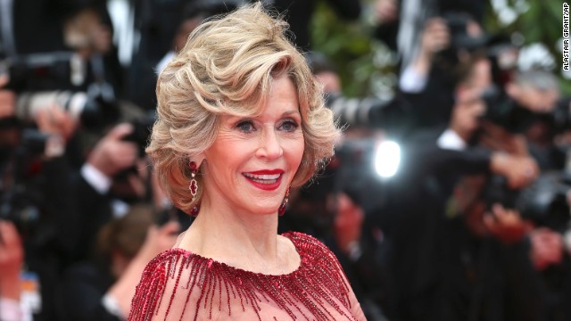 Actress Jane Fonda on May 14