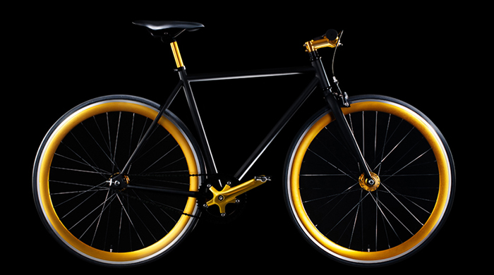 Велосипед Gold Cycle One для курьеров Нью-Йорка