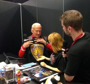 Buzz Aldrin joins the Guardians of the Galaxy