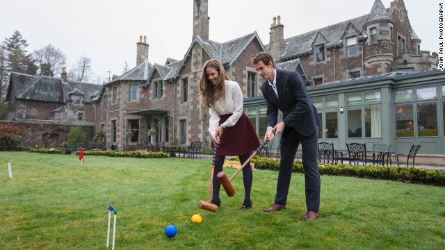 You can take a walk around the grounds of Cromlix and even treat yourself to a game or two of croquet.