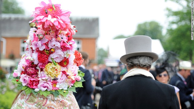 "Horse racing's roots as the 'sport of kings' obviously suggest a pleasure pastime for the elite," Willie Walters, the fashion course director at London's Central Saint Martins college of art and design, told CNN.