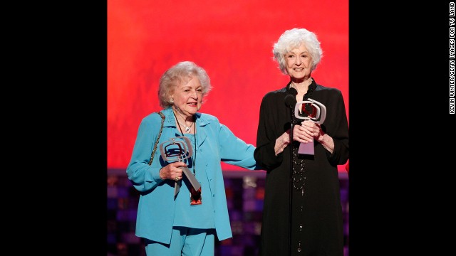 Bea Arthur, right, was in her 50s when she starred in the '70s sitcom "Maude." The groundbreaking show eagerly charged into new territory, including a pivotal episode in which Maude decides to have an abortion. Between that comedy, and what followed with Arthur's Dorothy Zbornak on "The Golden Girls," Arthur's death in 2009 was deeply felt. In Arthur's absence, her "Golden Girls" co-star, Betty White, has pushed forward, becoming the rare woman in entertainment who's successfully working well into her 90s. 