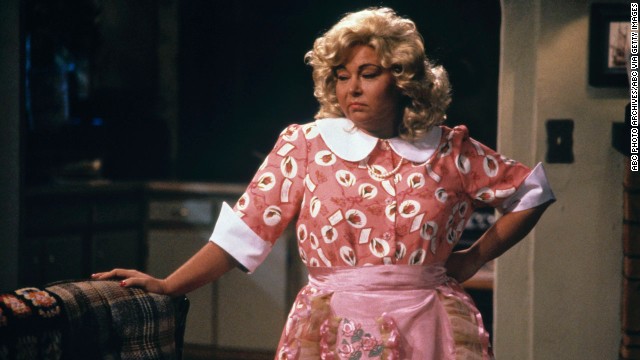 In 1988, Roseanne Barr thought it was high time the TV mom got a makeover. Doing away with the ludicrously pristine versions networks had handed out for years, Barr brought us Roseanne Conner, a sarcastic but loving mother whose blue-collar family was exactly what viewers wanted. With her stand-up background, Barr wasn't going to be anything other than honest -- both in the fictional sitcom, and behind the scenes -- and American viewers loved her for it. The show became No. 1 in the Nielsen ratings in its second season and stayed in the top slots for most of its nine-season run. 