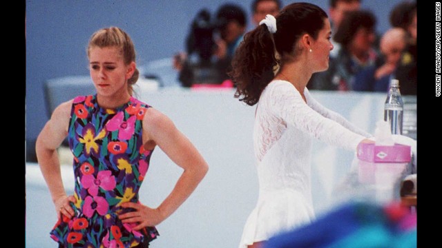 The first female figure skater to complete a triple axel in competition, Tonya Harding scored a lifetime ban in 1994 from U.S. Figure Skating after her ex-husband attacked rival skater, Nancy Kerrigan. The U.S. Federation concluded Harding knew about the attack beforehand and engaged in "unethical behavior." 
