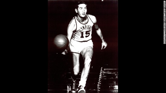 Alex Groza led the 1948 U.S. basketball team to an Olympic gold medal, won back-to-back NCAA titles at the University of Kentucky and became a first round NBA selection. Implication in a point-shaving scandal during his college days brought the final buzzer to Groza's NBA career via banishment in 1951. 