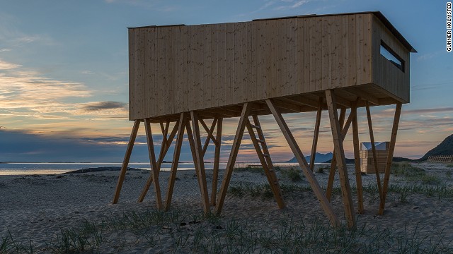 The SALT Festival, which will kick off in Norway in August and run in various locations for eight years, aims to attract people to the remote Arctic. Accommodation includes huts with wood-burning stoves and glass roofs to view starry skies. Is this what glamping looks like in the north?