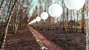 Eight thousand illuminated balloons will be released into the sky accompanied by a performance of Beethoven\'s \