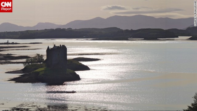 <a href='http://ift.tt/1wGhhA3'>Castle Stalker </a>(meaning "hunter") is surrounded by water near the town of Oban, creating this spectacular view. The castle, which dates to about 1320, is privately owned, so tours are limited. 