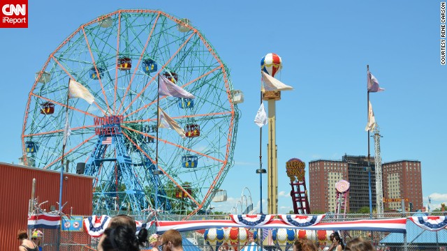 <a href='http://ift.tt/1r4cmqr'>Coney Island </a>is a Brooklyn neighborhood that features an <a href='http://ift.tt/1r4cne0' target='_blank'>amusement area </a>with dozens of rides and vendors. Its first amusement park was <a href='http://ift.tt/Y1gWcr' target='_blank'>Sea-Lion Park</a>, which opened in 1903. Pictured above is <a href='http://ift.tt/ZOxS11' target='_blank'>Deno's Wonder Wheel Amusement Park</a>, one of several amusement parks operating in Coney Island, drawing scores of visitors daily.