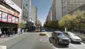 Avenida Colón. Google Street View ya permite pasear por la popular avenida cordobesa (Imagen de Google)